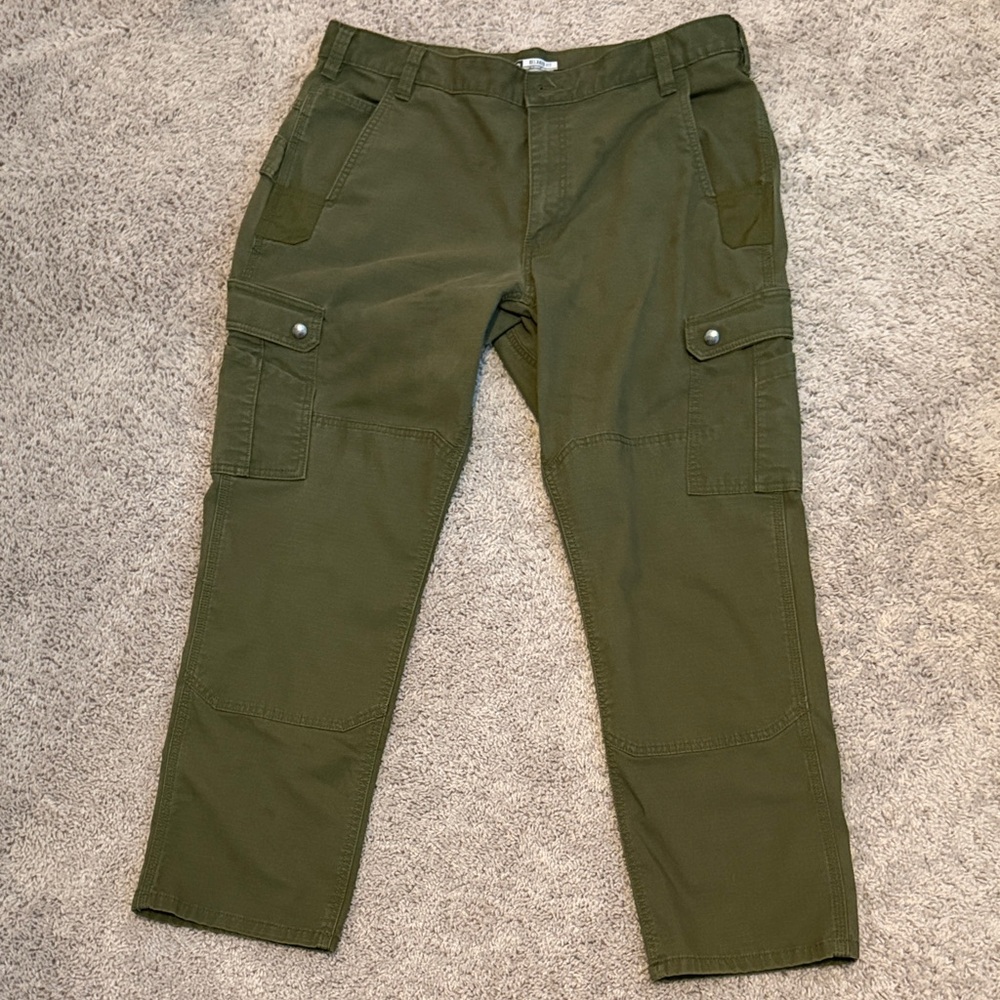 Carhartt Men's Olive Cargo Pants
